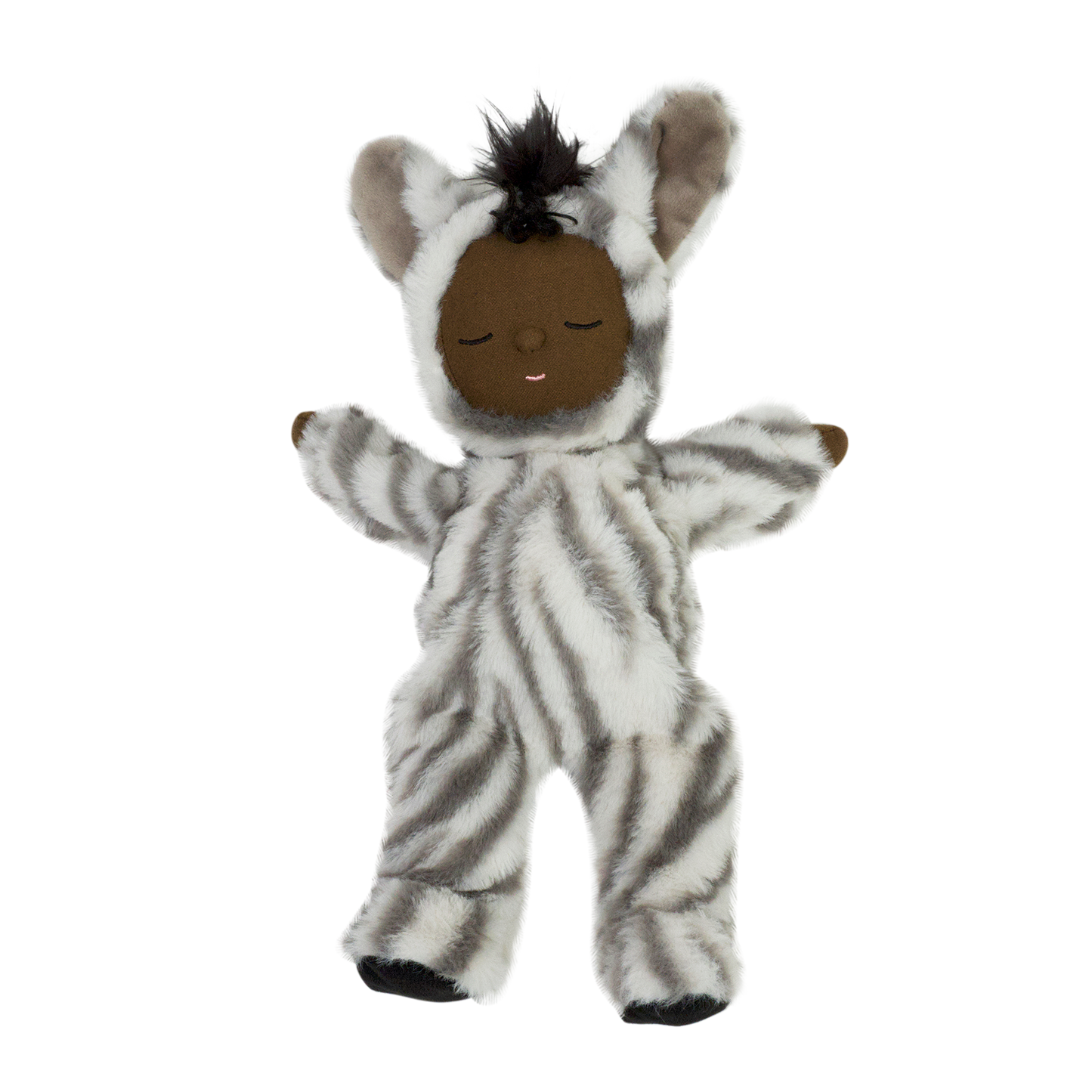 Olli Ella - Cozy Dozy Dinkum Doll Zebra Mini - Cuddly toy - Doll - Play cuddly toy