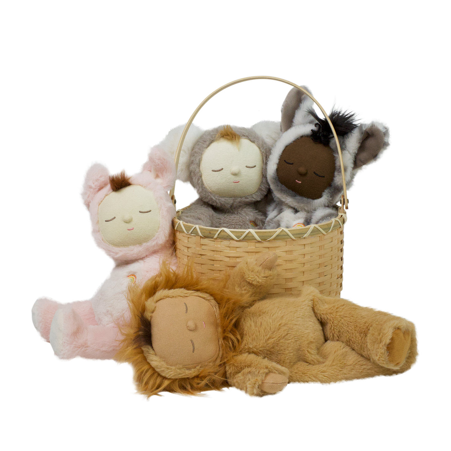 Olli Ella - Cozy Dozy Dinkum Doll Piggy Pickle - Cuddly toy - Doll - Play cuddly toy