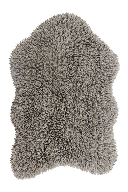 Lorena Canals Wasbaar wollen vloerkleed - Woolly Sheep Grey - 75x110cm